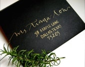 Wedding Calligraphy Addressing