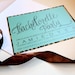 Custom 5"x7" Shimmer Calligraphy Bachelorette Invitations