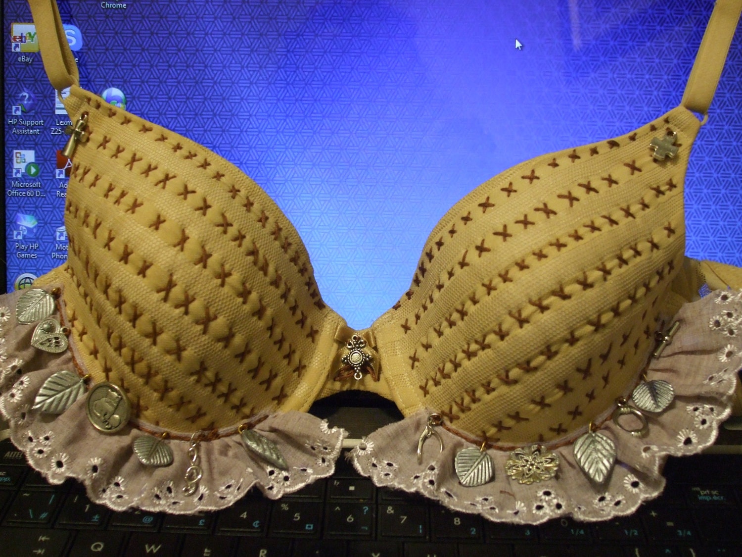 Steampunk Bra "Marked Down SALE"