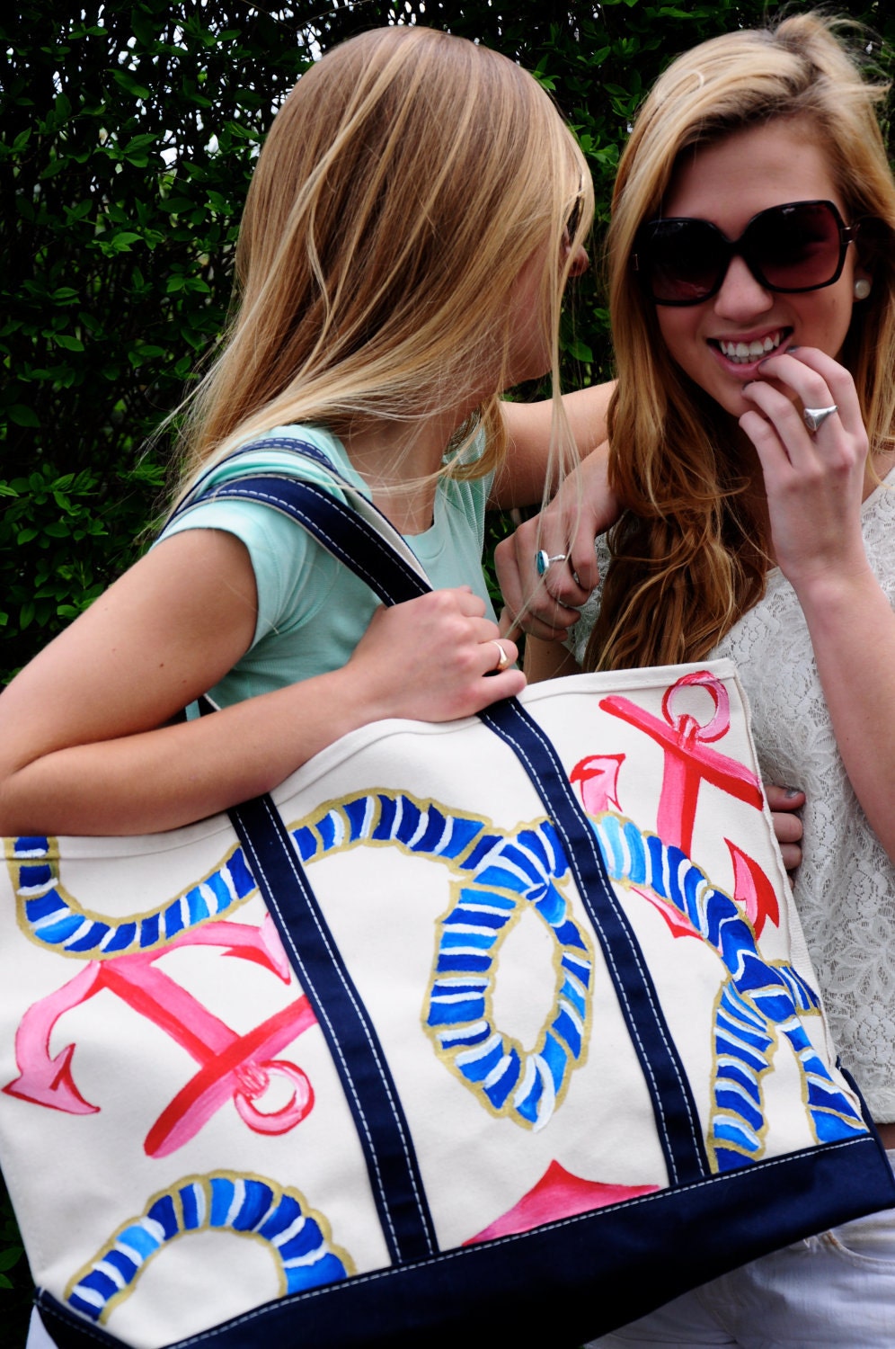 S. TYLER Anchor 'n Rope- Large Tote