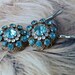 Hold Angela Unique Vintage Bridal Turquoise Blue Bobby Pins