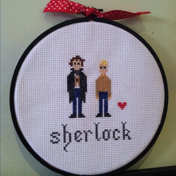 Sherlock BBC Cross Stitch Pattern