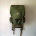 Green Vintage External Frame Backpack by Morsan