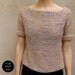 knitted sweater pastel colorful merino cotton theknitkid