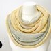 knitted loop snood scarf pastel colorful shawl theknitkid