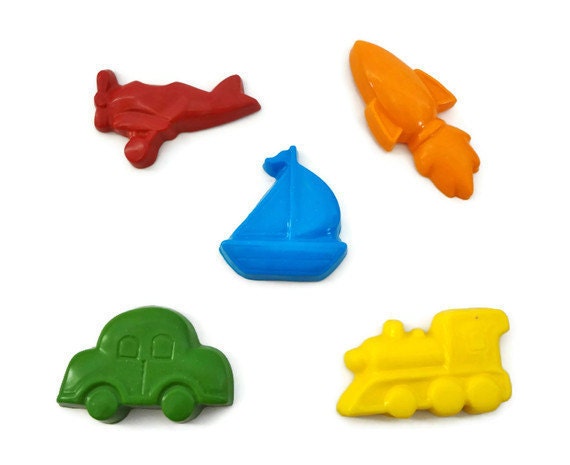 Transportation Soap Set - Planes, Trains and Automobiles - Squeaky Clean Soaps