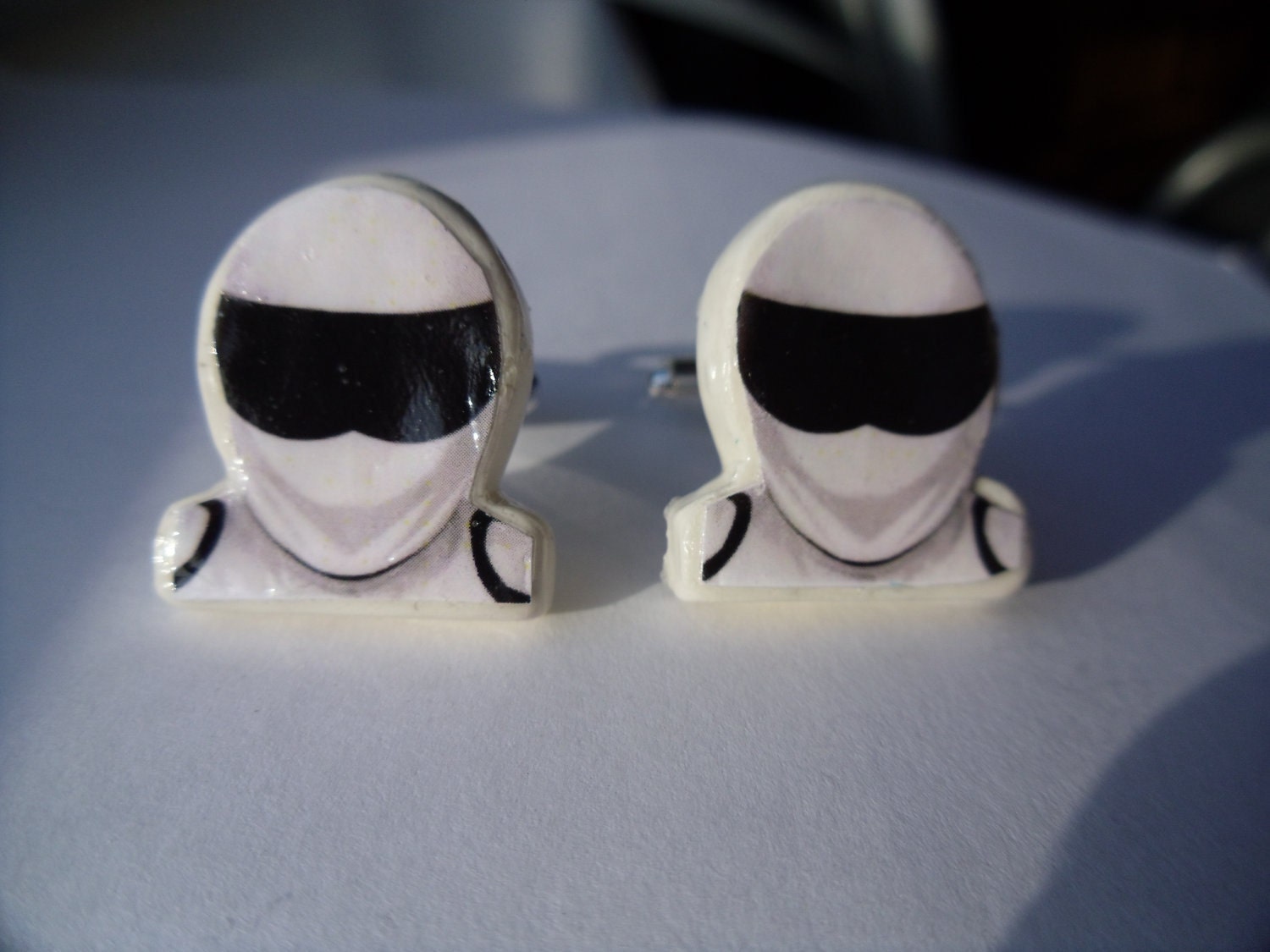 CUFFLINKS The Stig Top Gear  Clay 