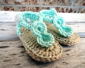 Crochet Sandals for Summer Babies