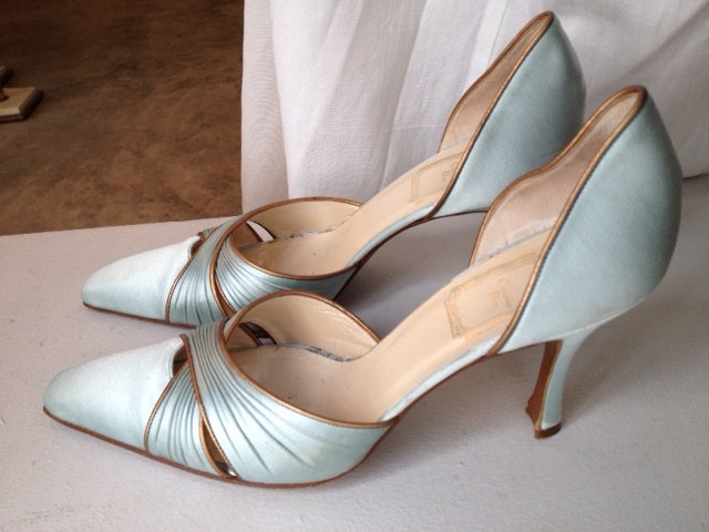 Christian Dior silk satin shoes 39/9