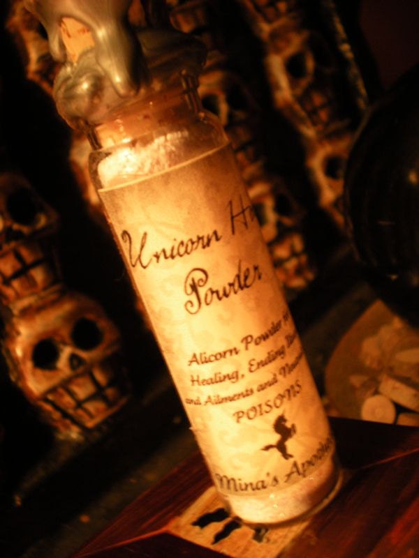 Unicorn Horn Powder Powder for Healing Ending by MinasApothecary