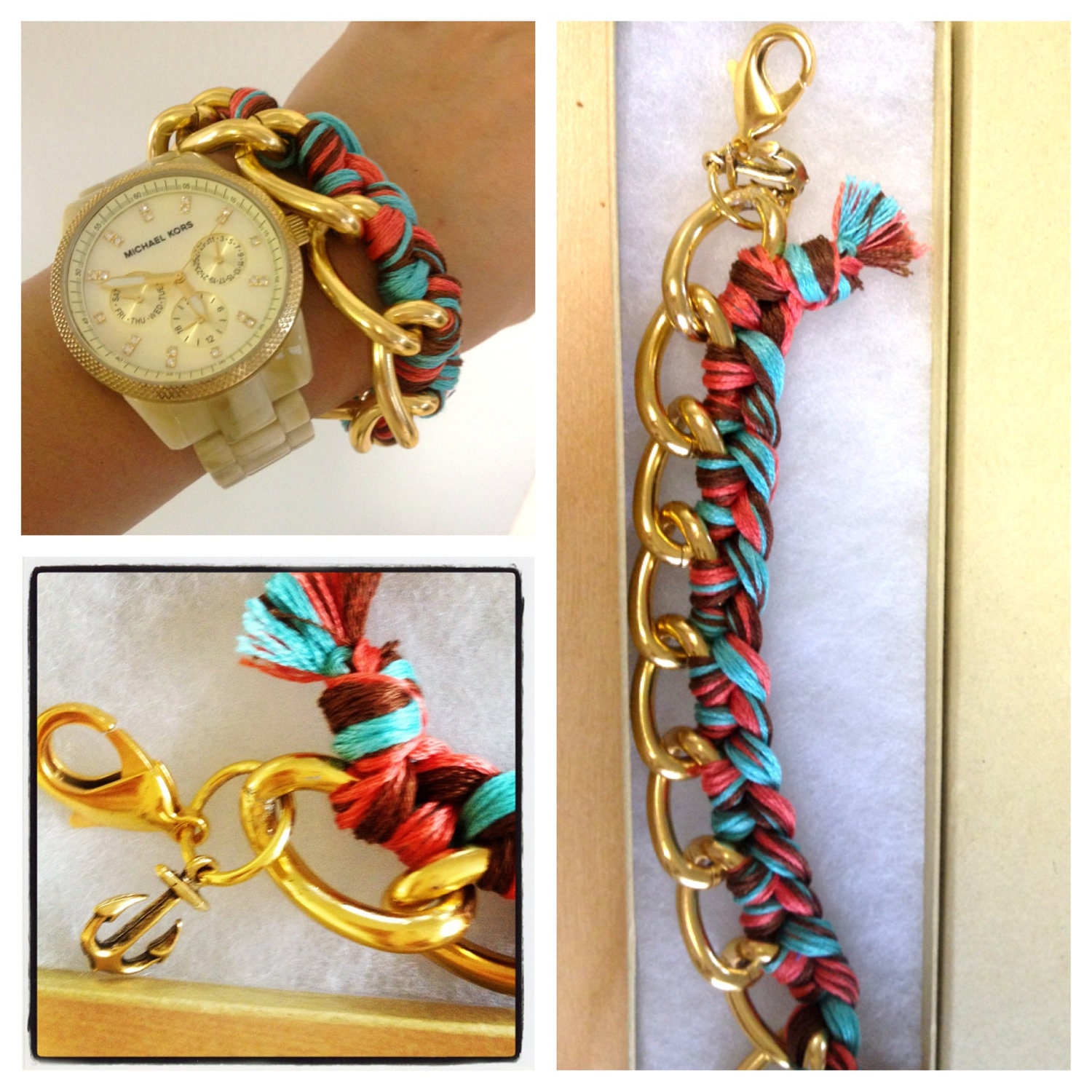 Woven Chain Bracelet. Buy a bracelet, help a family.