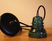 Glass Insulator Pendant Lamp