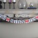 Wedding Banner Decoration - From Miss to Mrs - Bachelorette Party - Bridal Shower - Photo Prop