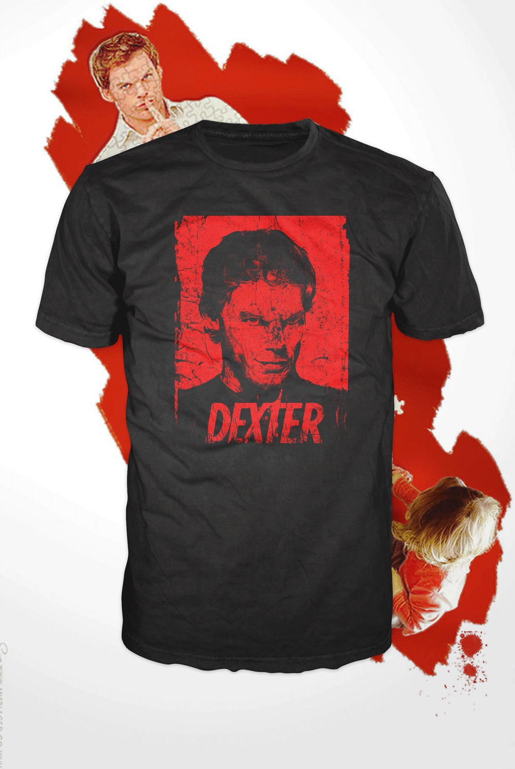 Dexter t-shirt, tee, american apparel,   Also available on crewnecks and hoodies