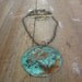 The Blues Necklace- Copper Patina