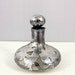 Art Nouveau Perfume Bottle with Sterling Silver Overlay- Victorian Perfume Bottle