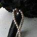 Vintage Bouquet. Deposit on Black Broach Bouquet. Made to order. Wedding Bouquet