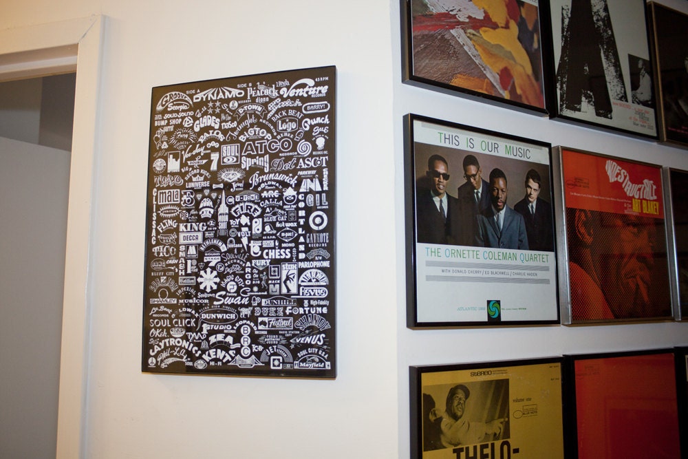 45rpm Record Poster