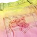 SALE 30% use SUMMER30 Pastel ombre high waisted shorts L