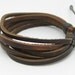 Punk   Fashion   Cuff Bracelet With 6 PCS Leather Woven  A10