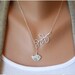 ancient vintage style silvery tree branch bird pendant women collarbone necklace XL36