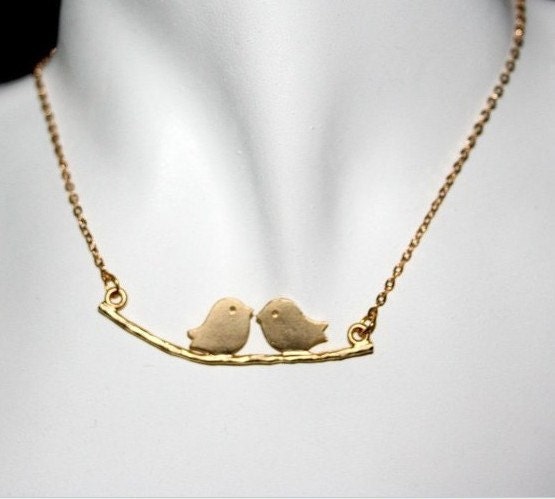 ancient vintage style tree branch birds pendant women collarbone necklace short necklace   XL80