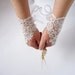 Wedding Gloves, Wedding, Bridal Gloves, Fingerless Gloves, Ivory, Wedding accessories