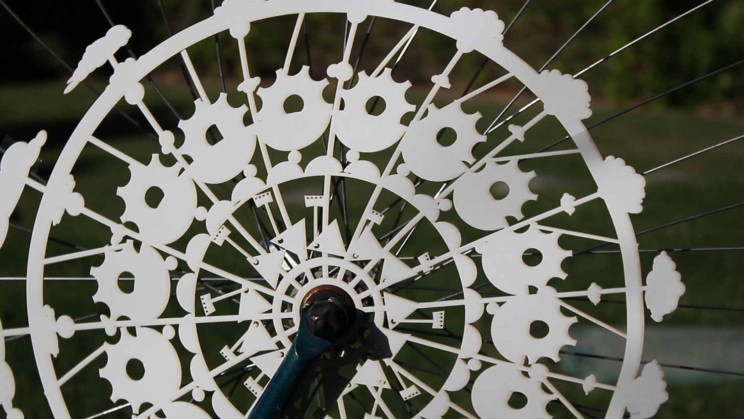 The Bicycle Animation Lasercuts