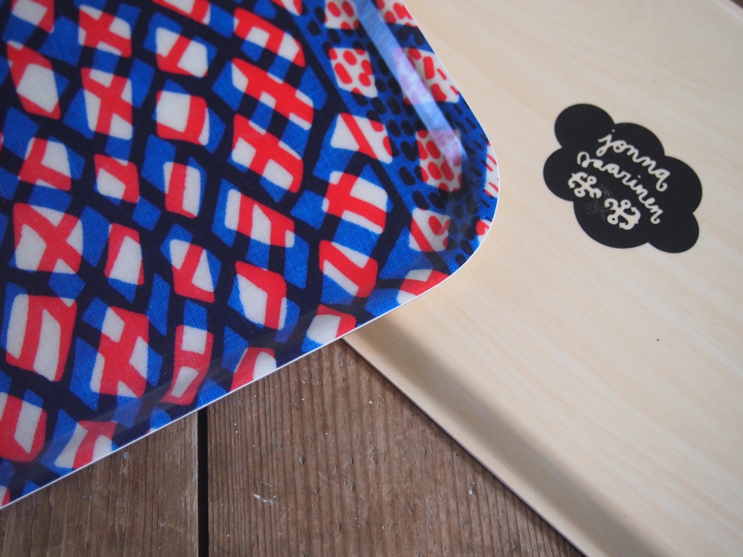 Wooden breakfast tray