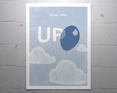 Disney Pixar's UP - Movie Poster - 12x16" Fine Art Print