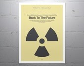 BACK to the FUTURE - Movie Poster: 12x16" Fine Art Print