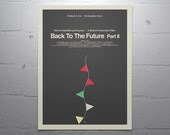 BACK to the FUTURE Part II - Movie Poster: 12x16" Fine Art Print