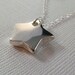 Sterling Silver STAR NECKLACE / Mother's day jewelry gift / 925 sterling silver star pendant chain necklace