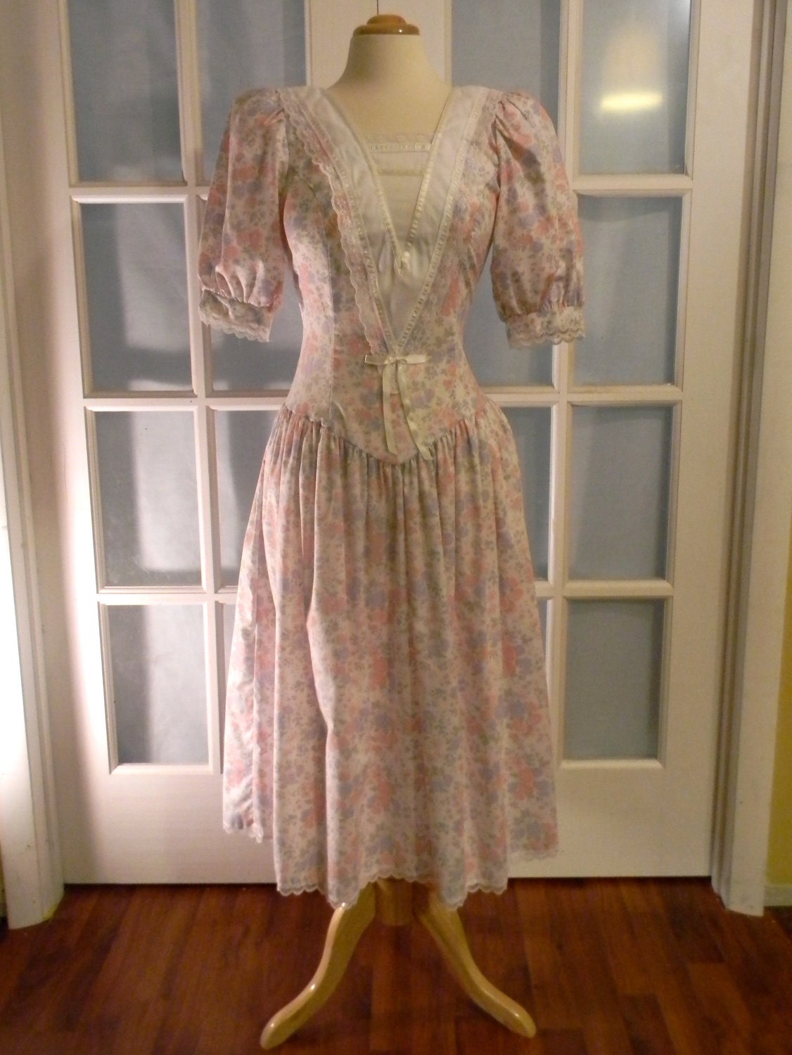 1980s Gunne Sax By Jessica McClintock Dress By PinkCheetahVintage