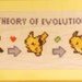 Theory of Evolution: Pokémon inspired Pichu, Pikachu & Raichu PDF cross stitch embroidery pattern