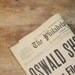 Three Vintage 1960s Newspapers - JFK Shot - Oswald Shot