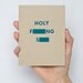 Letterpress Congrats Card - Mature - Curse Words - Kraft Paper - Blue Ink