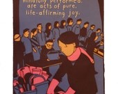 Framed Print: Daily Acts