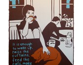 Framed Print: Enough