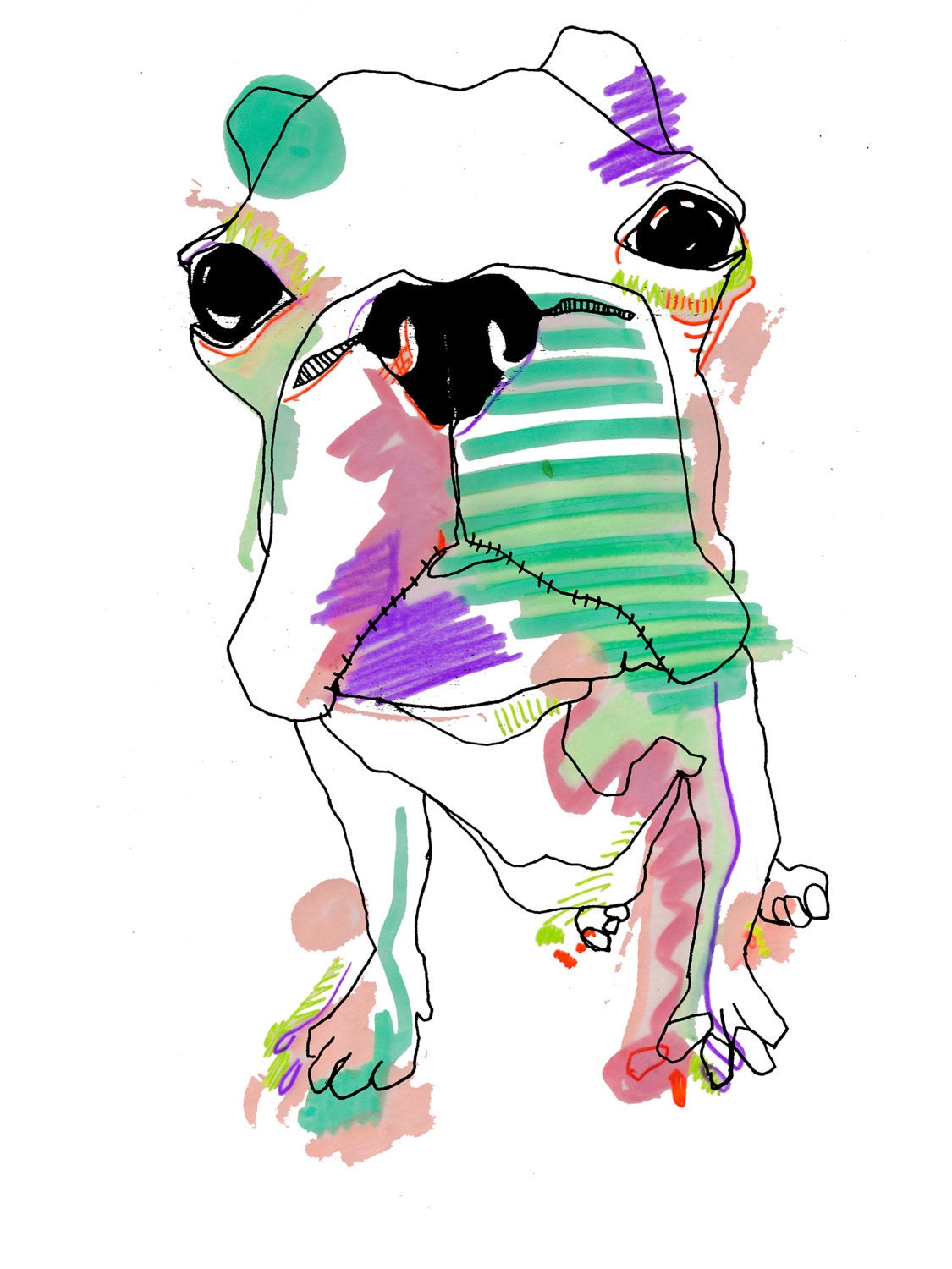 BOSTON limited edition print A5