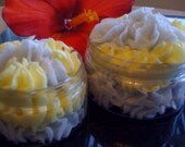 Jumbo Lavender and Lemon Whipped Body Joy Foaming Bath Butter Scrub with Pure Cane Sugar JUMBO 8 oz Pura  REG 23.95