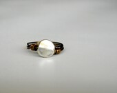 The Kristina Silver & Bronze Wire Ring