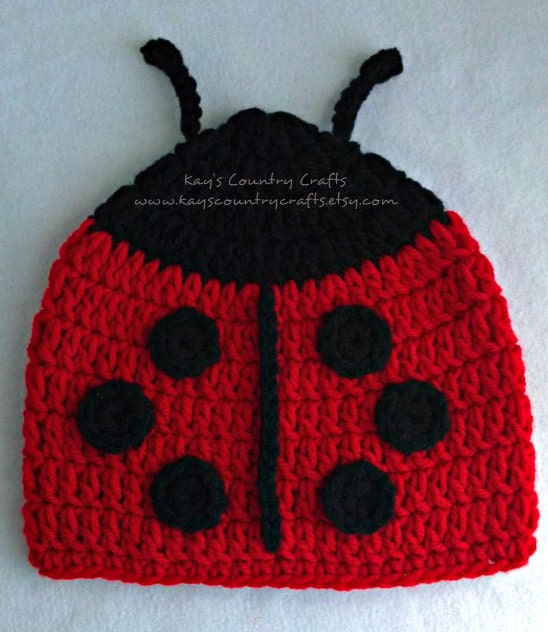 Ladybug Hat - Made to Order