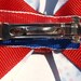 red white and blue - patriotic stars hair bow - independence day