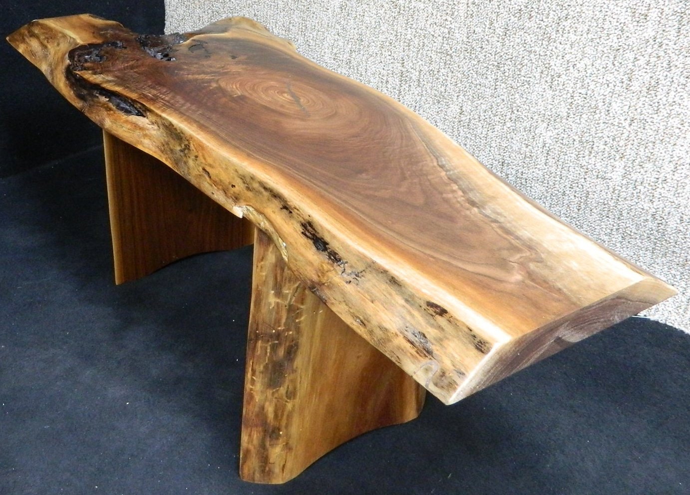 Beautiful Coffee Colored Black Walnut Lumber Finished Furniture Bench/Coffee Table 10063