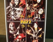 KISS "Destroyer Era" Motorcycle Collage Poster Stand-Up Display
