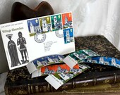 Vintage Postage Stamps1972 Village Churches Commemorative Set