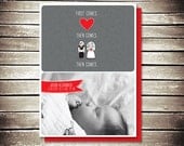 First Comes Love PHOTO CARD printable Il_170x135