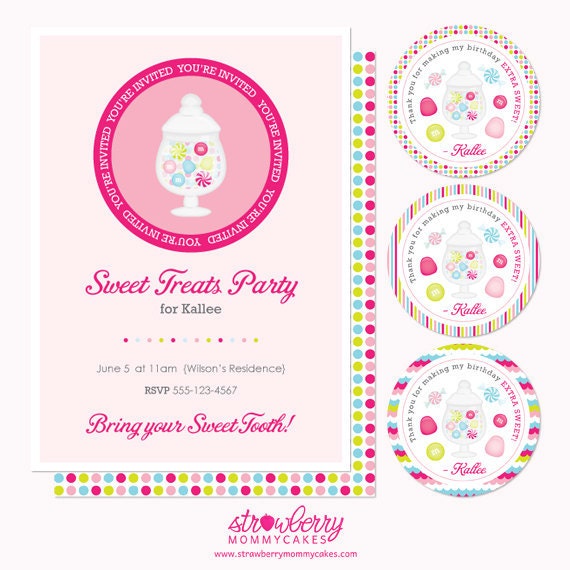 DIY Sweet Shoppe Party Printables Il_570xn