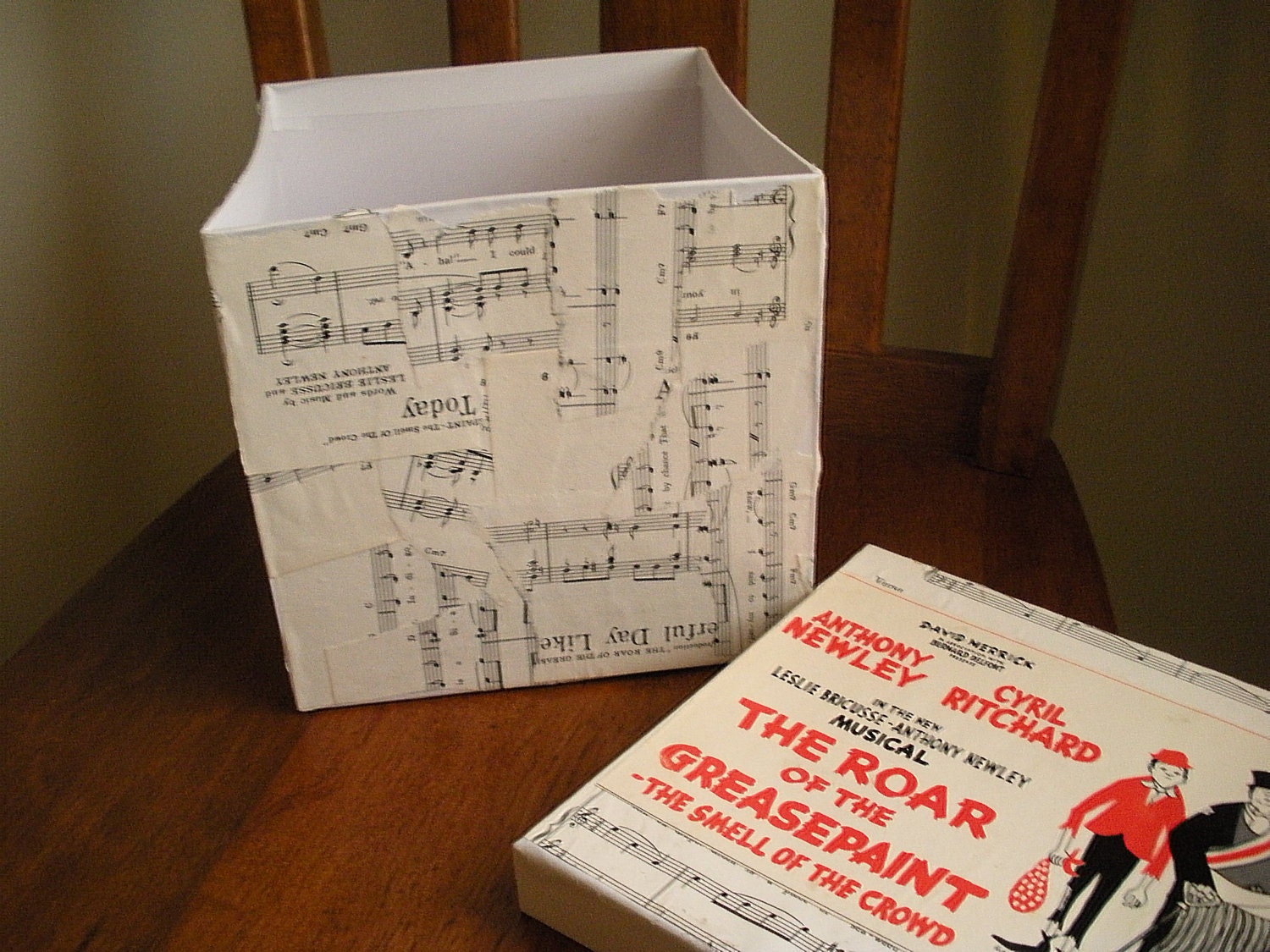 Sheet Music Storage Box